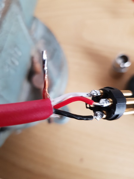 Câble pour une liaison XLR DIY-2, 3 conducteurs + drain