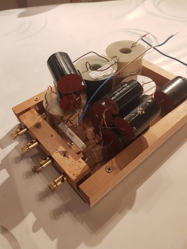 Réalisation d'un filtre Linkwitz-Riley à 24 dB/octave et à 650 Hz